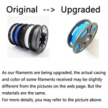 Load image into Gallery viewer, Outlet PLA 3D Printer Filament, 1.75mm, 200g x 5 Pack - Black, Silver, Transparent, White, Blue