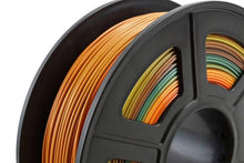 Load image into Gallery viewer, Creality3D PLA 3D Printer Filament, 1.75mm, 1kg Spool, Multicolor Gradient Rainbow