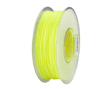 Load image into Gallery viewer, PLA 3D Printer Filament, 1.75mm, 1kg Spool, Fluorescent Yellow
