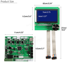 Load image into Gallery viewer, 2018 Upgrade CR-10S 3D Printer Parts Replacement Motherboard Control Mainboard + LCD Display Screen
