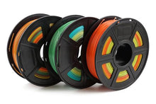 Load image into Gallery viewer, Color Change Green To Blue PLA 3D Printer Filament, 1.75mm, 1kg
